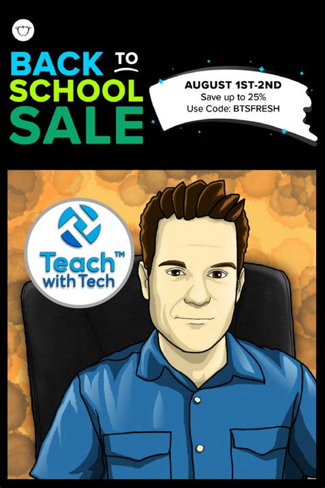 Teachwithtech Sale Aug 1st Aug 2nd Save 25 On All Products By Using