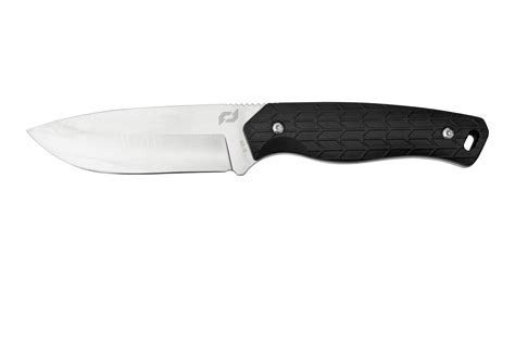 Schrade Exertion Drop Point Knife 1159309 Black Fixed Knife