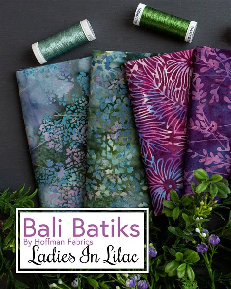 Bali Batiks Ladies In Lilac A Stunning Batik Collection