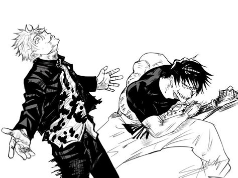 Gojo Vs Toji By Drawjustpassion On Deviantart