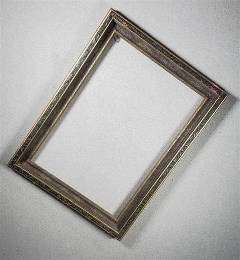 11x16 Frame Approximate Size Vintage Gold And Dark Grey With Etsy