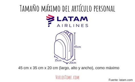Equipaje En Latam Airlines Tamaño Peso Máximo Cantidad Y Mas