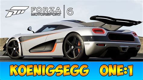 Forza 6 Koenigsegg One1 Sound Top Speed Look Around Dlc Car