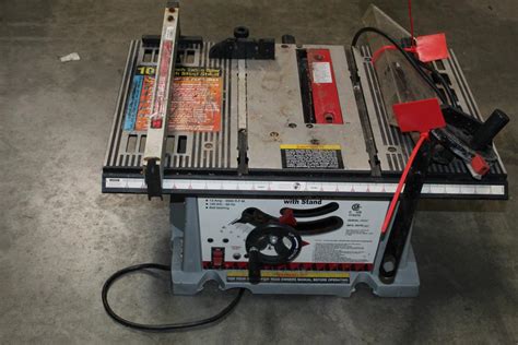 Ace 10 Bench Table Saw Property Room