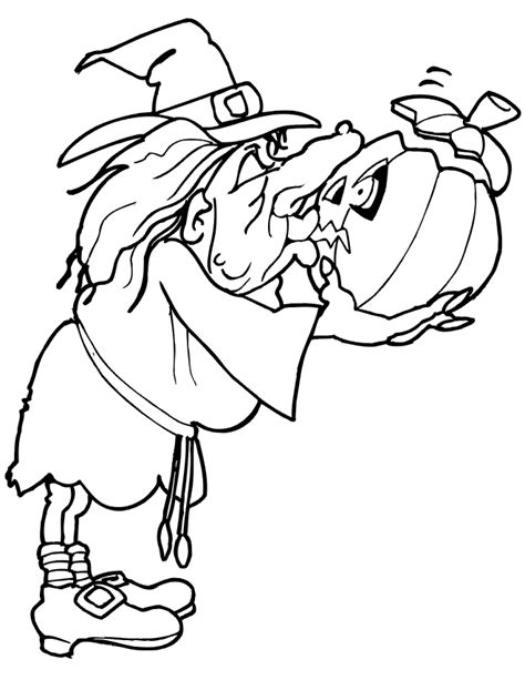 Witches Coloring Pages Coloring Home