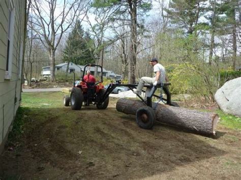 Simple yet robust and lightweight log arch to move medium size logs around. Scrap Yard Log Arch Build Job