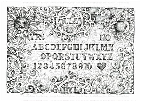 Ouija Board Printable Free Printable Word Searches
