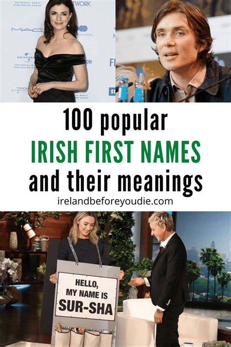 Erin Ireland Best Of Ireland Gaelic Names Gaelic Words Irish First