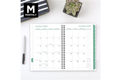 Mead Simplicity Weekly Monthly Planners Regular Year Planners Mead