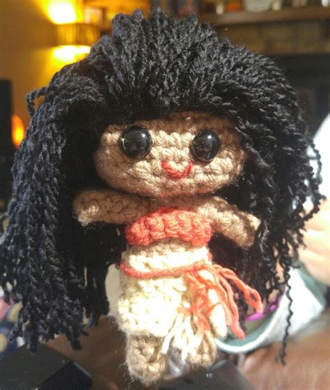 Moana Crochet Doll Crochet Doll Halloween Wreath Crochet