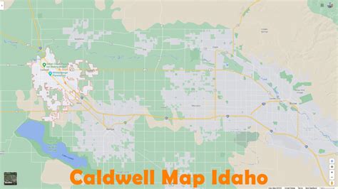 Caldwell Idaho Map