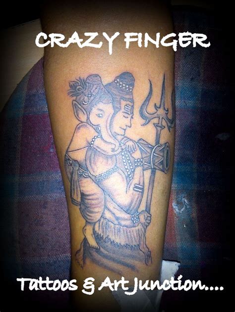 Lord shiva tattoos designs are not just popular in india but also in other countries as well. #lord #shiva #ganesha #trishul #tattoo | Nilesh Crazy Finger tattoos | Pinterest | Lord, Shiva ...