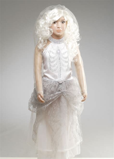 Childrens Miss Havisham Style Ghost Bride Costume