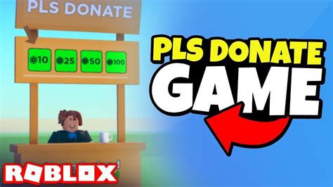 Pls Donate Raising Robux Roblox Youtube