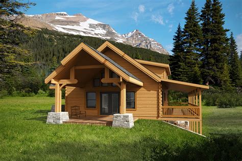Deer Creek Log Home Floor Plan From Countrymark