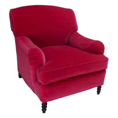 Roll Arm Club Chair With Deep Seat Customizable For Sale At 1stdibs