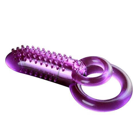 Vibrating Cock Ring 10 Vibration Penis Enhancer Prolong Sex Toys For