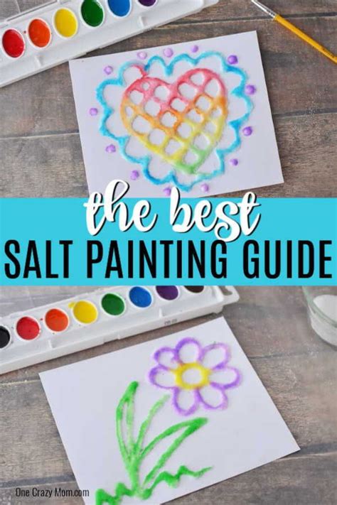 Salt Painting Learn How To Make Salt Art With Your Kids Salt Painting Salt Art Painting