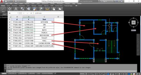 Import Text From Excel To Autocad Xl N Cad