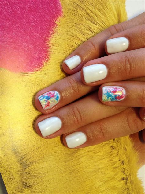 This is the perfect platform for you to choose your army gel of diverse styles for various occasions. Gél lakk #Crystalac #white #neon crazy #nails