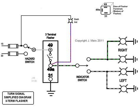 Hazard Indicator Wiring Diagram