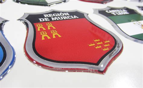 Maybe you would like to learn more about one of these? Pegatina 3D Escudo Región de Murcia - Placas para perros ...