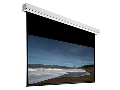 Are you planning to mount a projector screen on the ceiling and confused whether you should do it or not? Monoprice 120in HD White Fabric Ceiling-Recessed Motorized ...