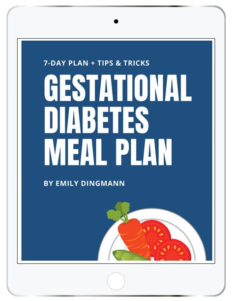 Sample Gestational Diabetes Meal Plan Tips My Everyday Table