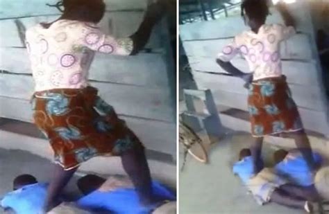 Shocking Footage Shows Teacher Stomping On Pupils Because They Forgot To Do Their Homework