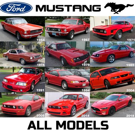 Ford Mustang All Models Autos