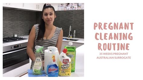 Pregnant Cleaning Routine 35 Weeks Pregnant Australian Surrogate Youtube