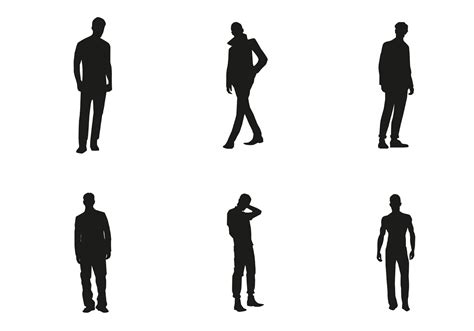Human Silhouette Vector Art Icons And Graphics For Free Download
