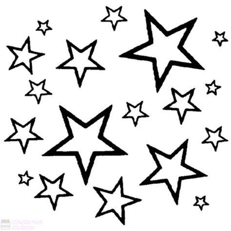 ᐈ Dibujos De Estrellas【top 30】linda Estrella Fugaz Dibujos Para Colorear