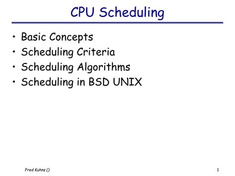 Ppt Cpu Scheduling Powerpoint Presentation Free Download Id438692