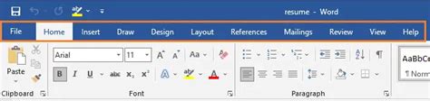 What Is Ribbon In Microsoft Word