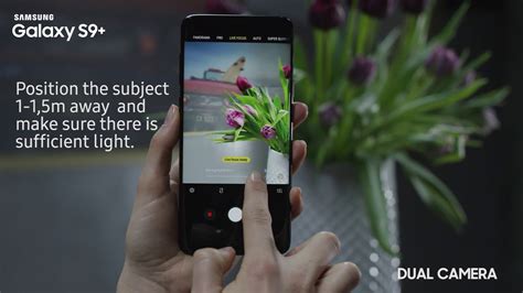 English Using Dual Camera On Samsung Galaxy S9 Youtube