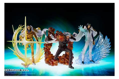 Figuarts Zero One Piece The 3 Admirals Sakazuki Akainu Bandai Mykombini