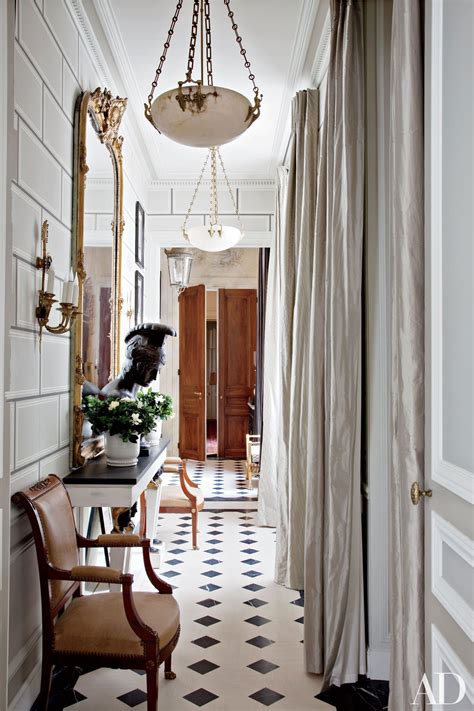 Neoclassical Style Architectural Details Add Lan To A Paris Apartment