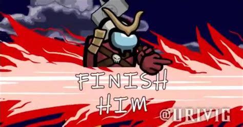 Fan recreates Among Us kill animations as Mortal Kombat Fatalities