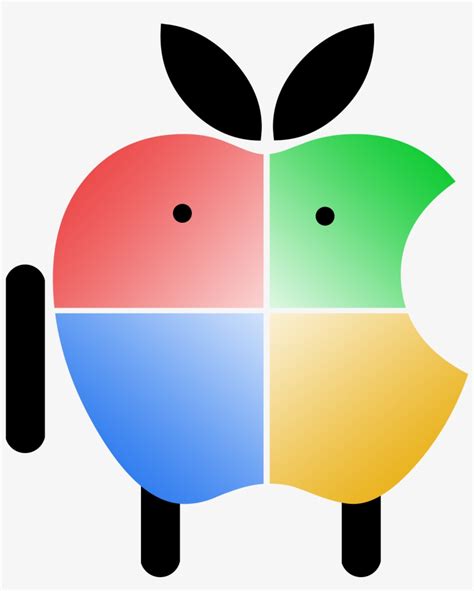 Apple Android Windows Logo Віндовс Эппл І Андроид Free Transparent