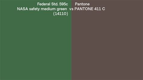 Federal Std C Nasa Safety Medium Green Vs Pantone C