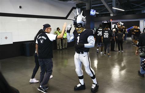 Raiders Fans In Full Costume For Dolphins Game In Las Vegas — Photos