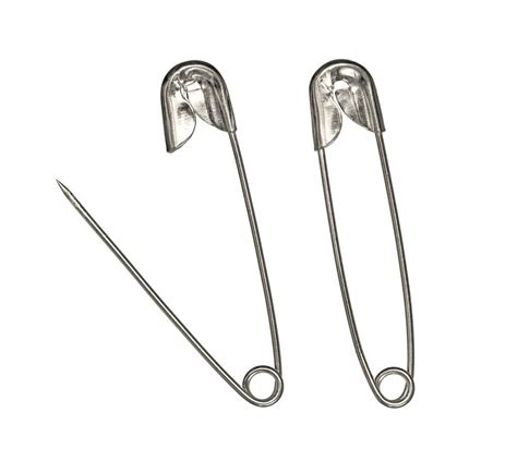Silver Mild Steel Nickel Plated Safety Pin Quantity Per Pack 1000