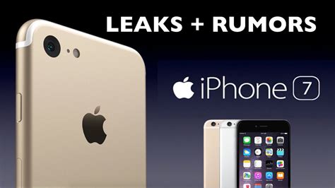 Iphone 7 Design Features Release Date Ultimate Rumor Roundup Youtube