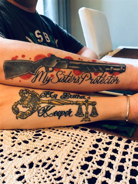 My Sisters Protector Tattoo Tattoo Gallery Collection