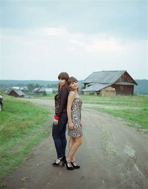 Girls Own Portraits From The Russian Village Thats No Country For