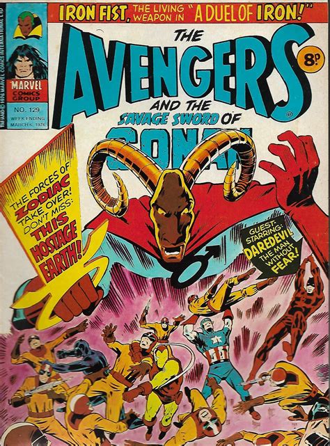 Avengers (Marvel UK) Vol 1 129 | Albion British Comics Database Wiki ...