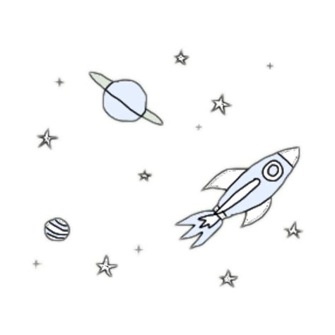 Galaxy Space Background Overlay Aesthetic Icon Tumblr