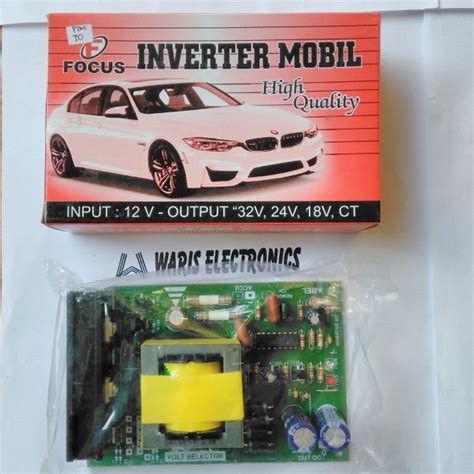 Jual Rangkaian Kit Inverter 12v Dc Ke 18v 24v 32v Dc Di Lapak Waris