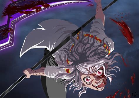 Download Juuzou Tokyo Ghoul 4k With A Purple Scythe Wallpaper